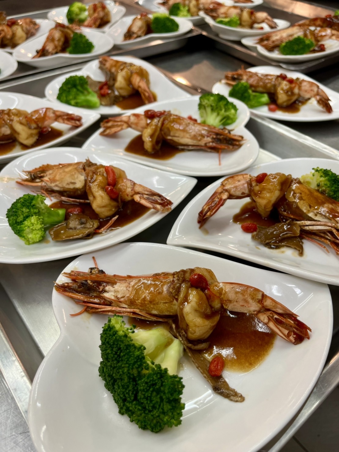 台南府城食府餐廳麻油海大蝦